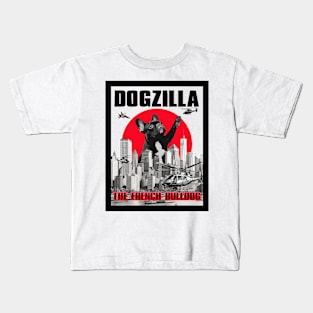 Dogzilla: The French Bulldog Kids T-Shirt